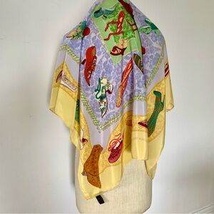 Bata Shoe Museum Silk Scarf